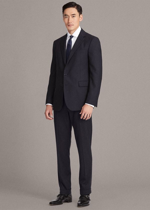 Men's Ralph Lauren RLX Gregory Wool Twill Suits | 138567OED